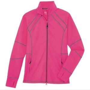 NWOT Dover Saddlery Stride Ladies Training Jacket in Neon Pink Sz. XS